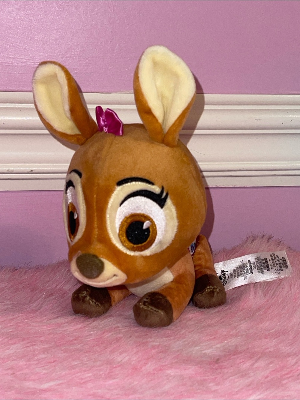 RARE Disney junior jr Didi the deer TOTS animal kingdom stuffed animal plush toy